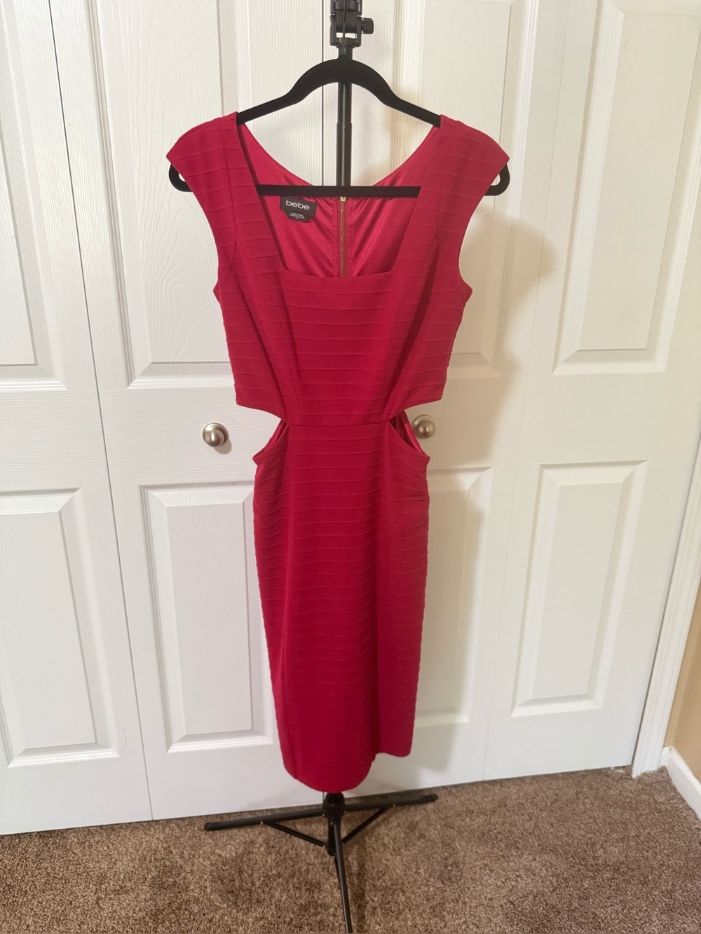 Red Dress - Open Sides